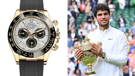 carlos alcaraz rolex wimbledon 2023|carlos alcaraz rolex.